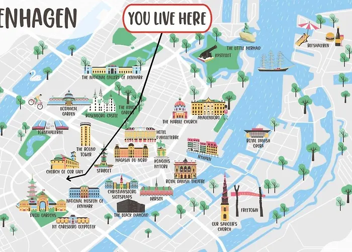 Big 4 Bedroom With Bathtub By Cph Hall Square Lejlighed